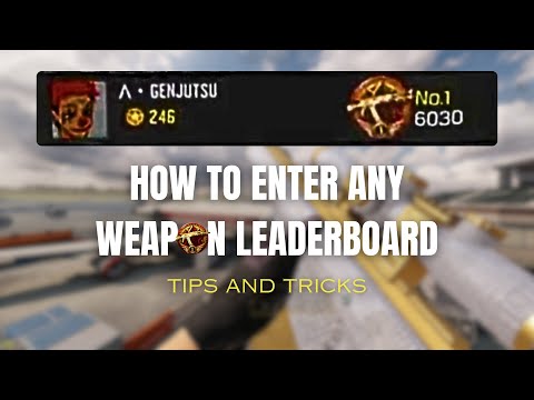 How to easily get into the weapon leaderboard in Cod Mobile