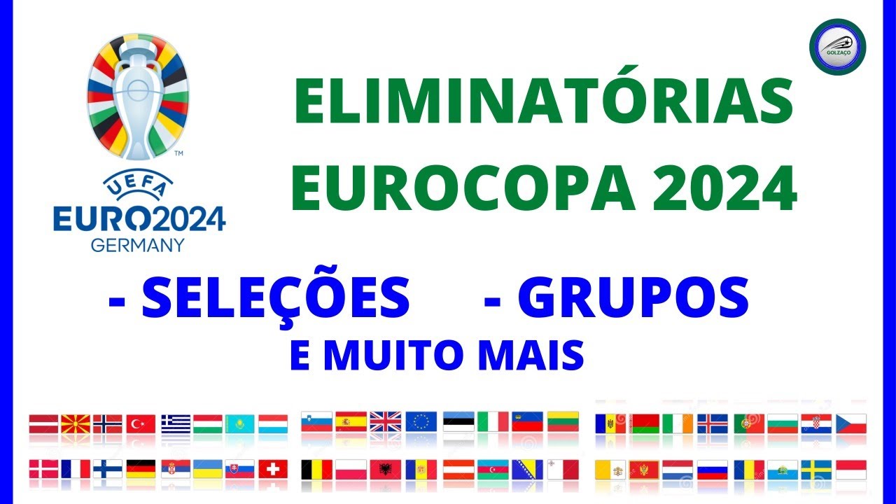 Euro 2024 - Grupos Das Eliminatórias Definidos | Saiba Tudo: Fórmula De ...