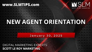 New Agent Orientation 1/30