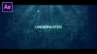 Underwater Trailer Title in After Effect | After Effects Tutorial | Effect For You