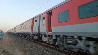 17623-Shri Ganganagar Exp With WDP-4 Engine Deathly Coming On Track