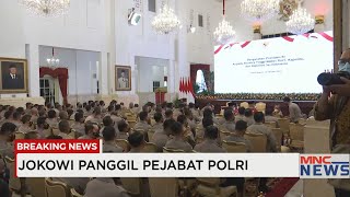 Jokowi Panggil Pejabat Polri ke Istana #BreakingNews 14/10