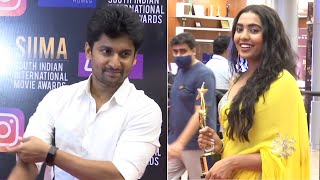 Natural Star Nani & Shivathmika Rajashekar At SIIMA 2021 Awards | Jeevitha Rajasekhar | Filmylooks