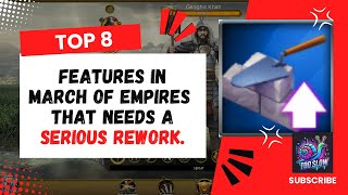 What Needs Fixing? My Top 8 Rework Suggestions for March of Empires