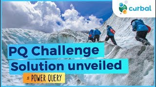 Power query challenge -Unpivot complex tables solution