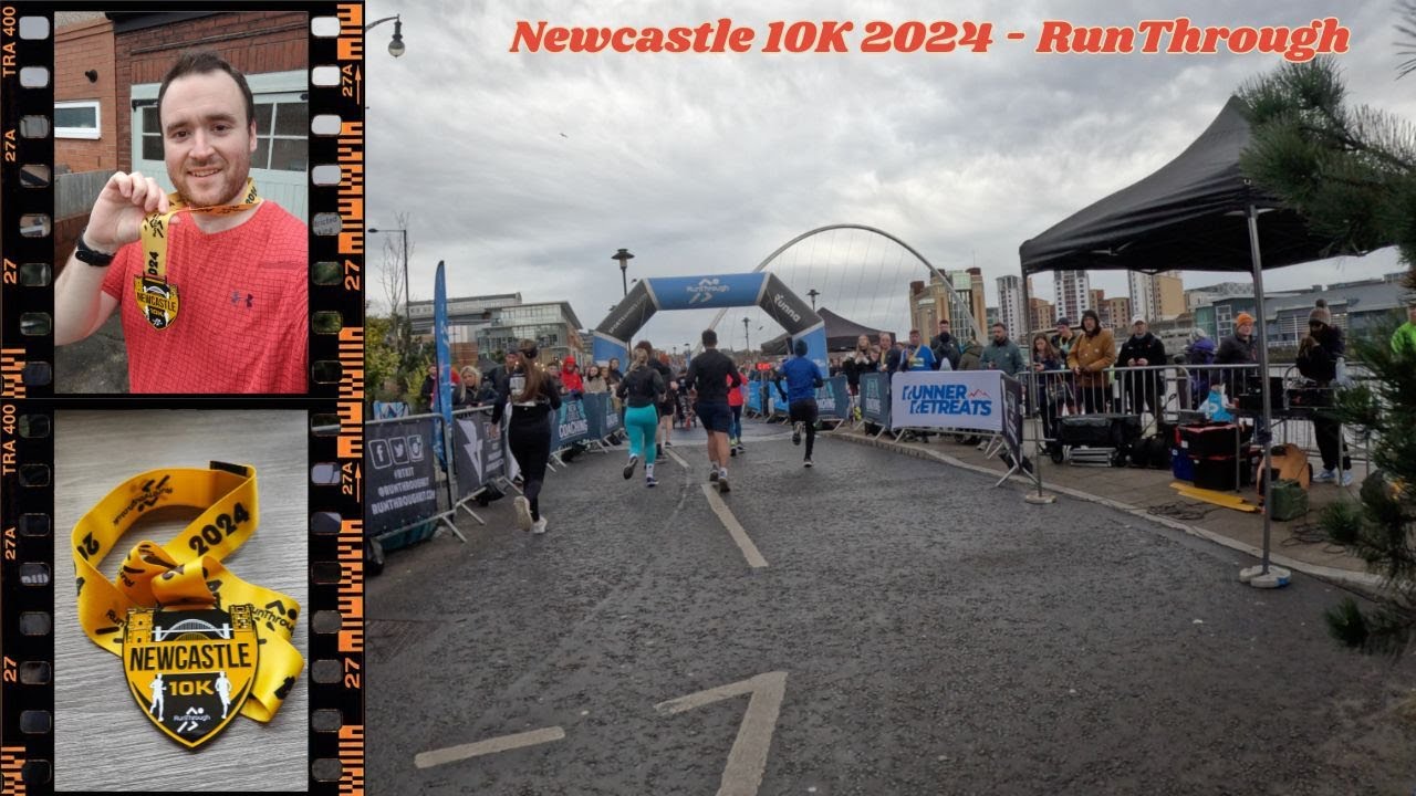 Newcastle 10k 2024 Runthrough Youtube