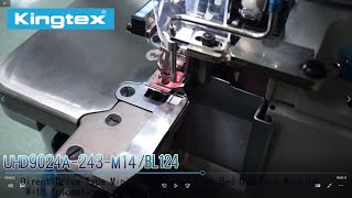 Kingtex UHD9024A/BL124 -- Auto Backlatch Overlock Sewing Machine