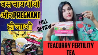 Teacurry Fertility Tea review l @Teacurry l Herbal tea l Coupen code - TANU10