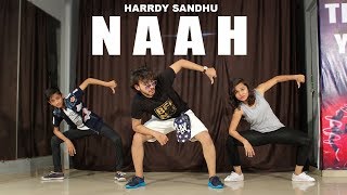 Naah Harrdy Sandhu Dance Choreography | Vicky Patel | Easy Hip hop Beginners class