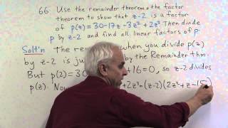 MATH1131 Linear Algebra: Chapter 3 Problem 66