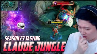 Buffed Claude Jungle is META? I'll try it | Mobile Legends