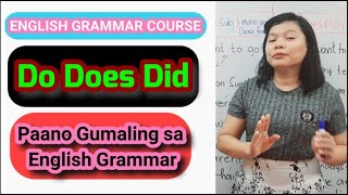 🍅Basic English Grammar: DO DOES DID - paano matuto mag english 101