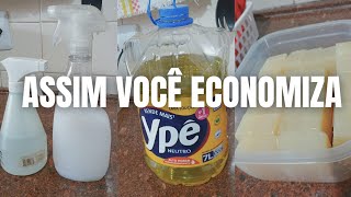 4 DICAS PARA ECONOMIZAR NOS PRODUTOS DE LIMPEZA| Vanessa Sousa blog