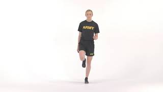 Running Drill 6 Combination Exercise 3 -  Hop Forward