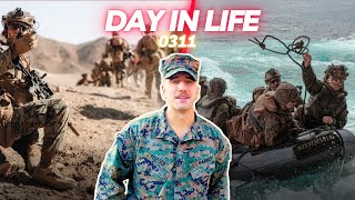 Day In The Life of an ACTIVE DUTY MARINE!