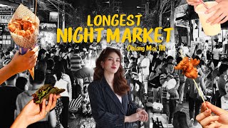 walking Longest Night Market in Chiang Mai | Nattacha EP.1 🇹🇭