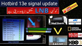 Hotbird 13e signal update with New channel list 2022