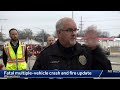 LIVE: Wauwatosa police give an update on the crash and fire in which three people were killed thi…