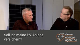 Photovoltaik-Anlage richtig versichern!?