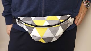 DIY Fanny Pack with Free Fanny Pack Pattern [SO EASY]