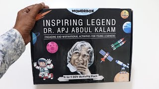 Dr.APJ Abdul Kalam 4 in 1 DIY Activity Kit Unboxing – Wondrbox - Chatpat toy tv