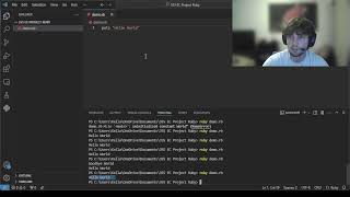 Ruby "Hello World" Demonstration