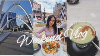 Weekend Vlog, Coffee \u0026 brunch,DFO South Wharf shopping, E-scooter, Thai food