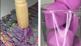 骨料动力砂是非常令人满意和方便的ASMR，Aggregate kinetic sand is very satisfying and convenient ASMR,