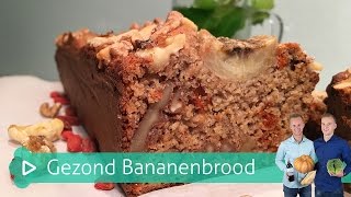 Gezond bananenbrood | Koken \u0026 bakken met SterkInDeKeuken!