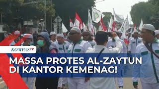 Aksi Unjuk Rasa Soal Polemik Al-Zaytun Digelar di Depan Kantor Kementerian Agama!