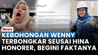 KEBOHONGAN WENNY MYZON Terbongkar seusai Dirujak Gegara Hina Honorer, PT Timah Ungkap Fakta Ini