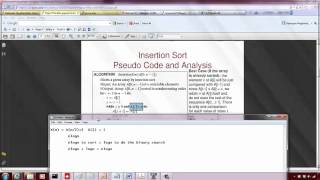 Insertion Sort Algorithm with Examples, Complexity Analysis