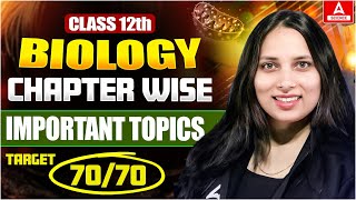 Class 12 Biology Chapterwise Important Topics For Board Exam 2025 Mp3