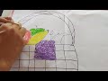 how to draw a fruits in basket 🧺 🍓 for kids fruits drawing easy fruits drawing 🍑