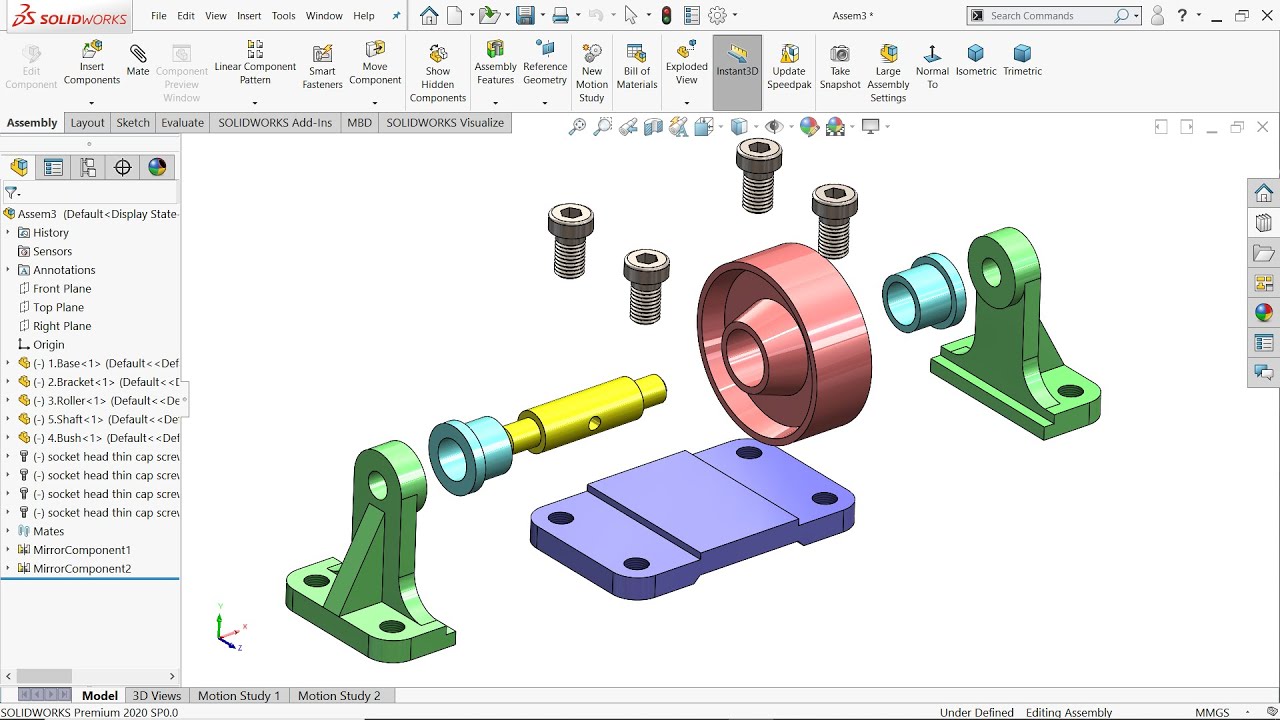 Automatic Exploded View Solidworks At Janice Bowen Blog
