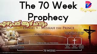 70 Weeks | എഴുപത് ആഴ്ചവട്ടം | Ezhupathu azhchavattam | Vox: Evg. Daniel Varghese |