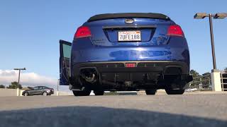 2017 Subaru WRX Tomei expreme Ti grimmspeed catted jpipe revs