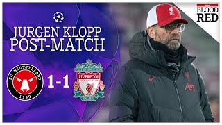 "SALAH IS EXCEPTIONAL" | Jurgen Klopp Press Conference | FC Midtjylland 1-1 Liverpool