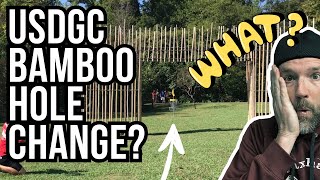 GAME CHANGING REDESIGN for the 2023 USDGC!  BAMBOO HOLE  7 (Winthrop Gold)