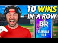 Can A Baseball Youtuber Go Flawless In MLB The Show? (10 Straight Wins)