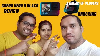 GoPro Hero 9 Black Unboxing & Review || Best Vlogging Camera for Youtubers || Awesome Video Quality