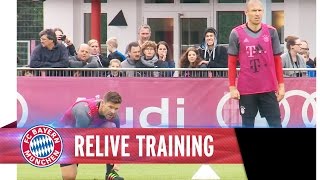 The first training session in the new away kit | ReLive