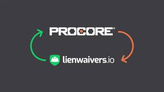 Procore + lienwaivers.io Integration