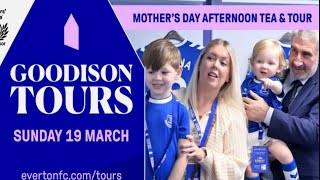 BOOK A SPECIAL MOTHER'S DAY TOUR OF GOODISON PARK