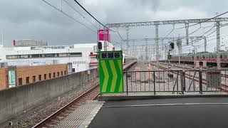 東武スカイツリーライン新越谷駅通過シーン