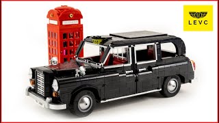 CaDA LEVC London Taxi | C62004W Speed Build | 1871 pieces - Brick Builder