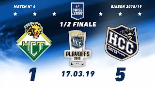 17.03.2019 Acte 4 demi-finale HC Thurgau - HC La Chaux de Fonds (1-5)