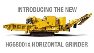 HG6800TX Horizontal Grinder Production Timelapse | Vermeer Forestry Management Equipment