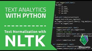 Text Normalization | Part 3 | Text Preprocessing | Text Analytics with Python
