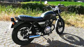 Hanway Raw 125 café racer (video 3)